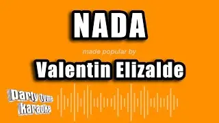 Valentin Elizalde - Nada (Versión Karaoke)