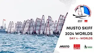 ACO 13th Musto Skiff World Championship 2024 | Race Day 4 Video