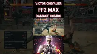 Victor wall carry combo are super insane - Tekken 8 #tekken8 #victor #shorts #shortvideo #tekken7