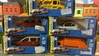 unboxing 5 diverse auto giocattolo Maisto 【vettura compatta】02733+it
