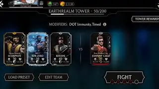 MK Boss fight Earthrealm Tower boss fight 50