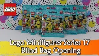 LEGO Series 17 Minifigures Blind Bag Opening - Cool Mystery Figure Found