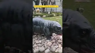 Dinosaur 🦖 🦕 Park(Part-3)at Regional Science City in Lucknow|#dinosaurpark #ytshorts #viral #explore