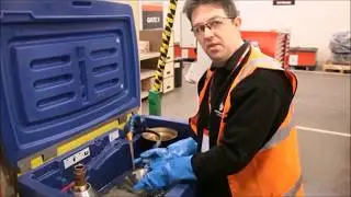 Biopower engine parts cleaning System