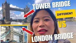 London Bridge vs Tower Bridge: What’s the REAL Difference? | See with Sabi Kiraty Vlogs