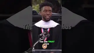 Wisdom from T'Challa. We miss you Chad. Thank you...