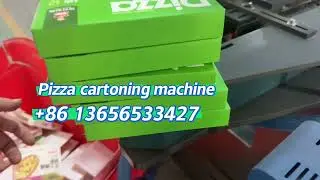 Fully Automatic pizza Cartoning Machine. #cartoningmachine  #boxmachine  #boxpacking 