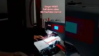 തയ്യൽ മെഷീൻ 9900T#singersewingmachine #tailoring #fashion #overlockmachine #silaimachine #trending