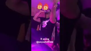 B young performing @onyxsheffield