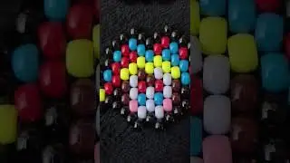 THE AMAZING DIGITAL CIRCUS KANDI!! #beads #kandi #art #beadsjewellery #craft #kandikid #bracelet