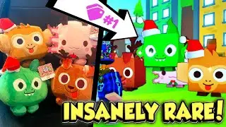 😱 REDEEMING ALL 1ST EVER CHRISTMAS PLUSHIES in Pet Simulator X… 😱