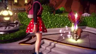 Feeding squirrels their favourite food in Disney Dreamlight Valley