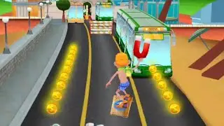 Subway Bus Rush Runner - Monkey VS Snake Eyes - Endless Run Game  How to Gain more score?