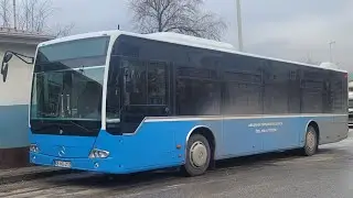Hatta yeni giren 2.Nesil Mercedes-benz Conecto.Om926 sesi ile yolculuk videosu.Plaka 06 HO 4133