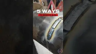 5 way to remove slag #welding #shorts