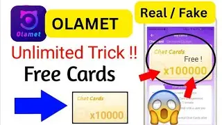 unlimited free chat card in olamet || Free chat card in Chamet