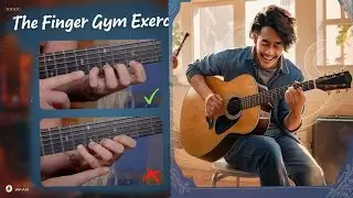 YouTube No.1 Finger gym Exercise - Sweep Picking Guitar