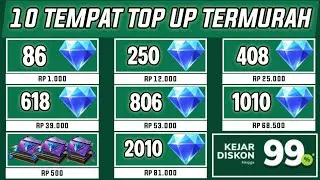 10 TEMPAT TOP UP DIAMOND MOBILE LEGENDS TERMURAH 2026 ! TEMPAT TOP UP DIAMOND MLBB TERMURAH 2026