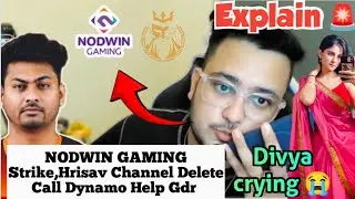 Hydra Hrisav Channel Delete Explain Everything 🐉🐉 Why Delete Call Dynamo Help everyone_Shame NODWIN