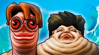 Roblox Shark Wranglers The Worm and Fat Geezer