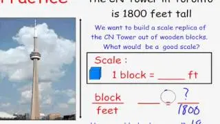Using Proportions to Calculate Scale