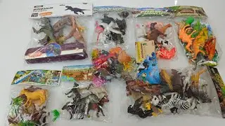 Морские животные, развлечения, 13+, динозавры, волк, тигр, лев, лошадь, корова, медведь, жираф, 5...