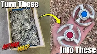Pym Particle Discs From Pop Tops - Metal Casting Aluminum Ant-Man Props