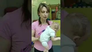 Pierwsza propozycja pozycji do odbijania niemowląt