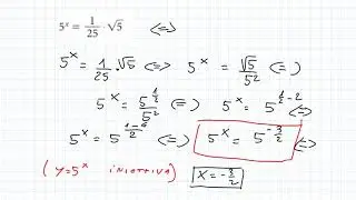 equazioni esponenziali