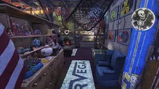 Fallout 76 Camp Build - Cozy Scrap House Tower