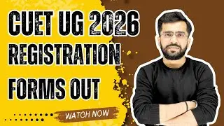 CUET UG 2026 REGISTRATION FORMS OUT | DETAILED VIDEO l DAVV INDORE | DU | BHU