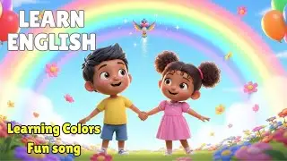 Learn English - Rainbow Colors Song Everyone Loves