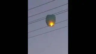 Major sky lantern fail