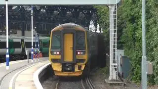 Trains at Brighton Railway Station - Sunday 7th May 2017