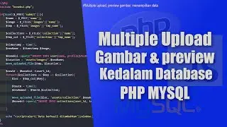 Upload Multiple Image Menggunakan PHP MYSQL