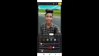 Lensa app photo editing background colour change 🔥💯