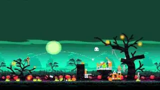 Ham'o'ween 2-15 | Score 96580 | Angry Birds Seasons