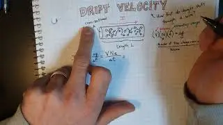 Drift Velocity of Charge Carriers