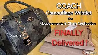 Coach Camo Wristlet | What Fits In My Bag Part 2 #coach #coachrowan #coachhandbags #accessories #bag
