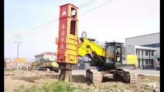 rapid impact compaction machine  construction case show