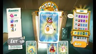 Angry Birds 2 - Tower of Fortune walkthrough for Fireworks Hats.