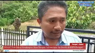 PDAM Tirta Lihou Simalungun Akan Bangun   Infrastuktur Air Bersih di KSPN Parapat