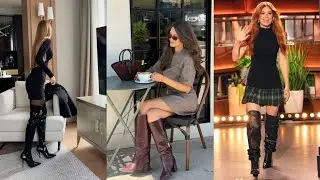 Demanding and outstanding collection of Leather Long High Heel Boots 