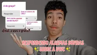 RESPONDENDO D&Uacute;VIDAS SOBRE O PROCESSO SELETIVO DA UWC 2021