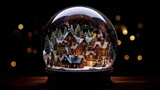 Christmas Snow Globe | Soft Lo-Fi for Relax and Sleep (30 minutes) ❄️🎄