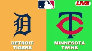 Detroit Tigers Vs Minnesota Twins | MLB 2025 | MLB Live Baseball Score | 18/08/2025