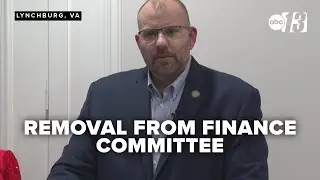 Councilman raises concerns after removal from finance committee