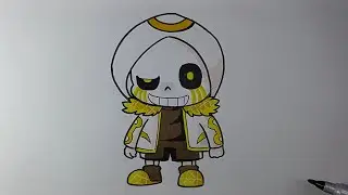 Undertale How To Draw Error 707 Sans Cute Very Easy
