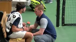 Utah State men's tennis vs BYU