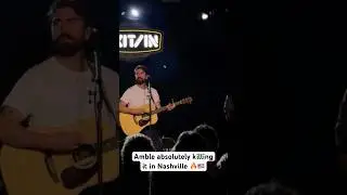 @ambleofficial  are absolutely killing it in Nashville #amble #newmusic #nashville #singer